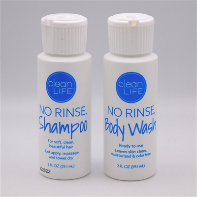 No-Rinse Body Wash or Shampoo