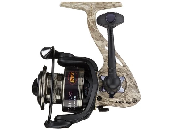 Lew's America Hero Camo Speed Spin Spinning Reel