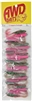 AWD Baits 1/32oz Crappie Delight Card - 12/card with Extra Bait