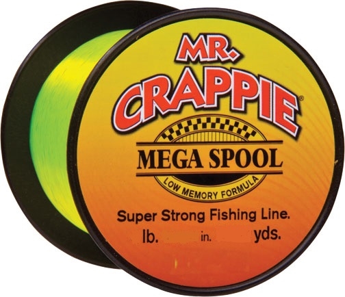 Lew's Mr. Crappie Mega Spool Hi-Vis Fishing Line