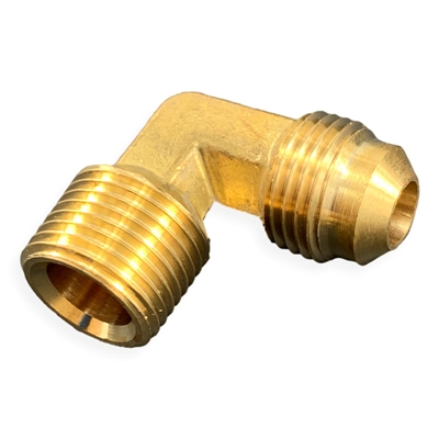Brass Pipe Flare Elbow For Stove Feed Line - Vanagon Westfalia