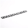 Inscription for Rear Hatch - "Transporter" - Chrome - Vanagon 84-92