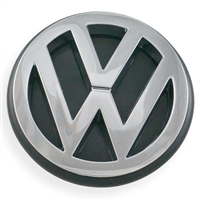 Emblem for Rear Hatch  - "VW" - Chrome - Vanagon 88-92