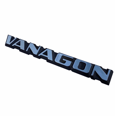 Inscription for Rear Hatch - "Vanagon" - Chrome - Vanagon 84-92