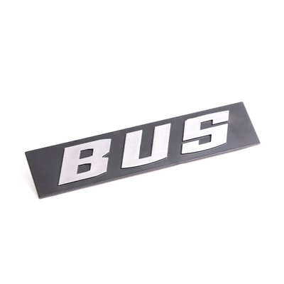 Inscription for Rear Hatch - "Bus" - Chrome - Vanagon 80-83