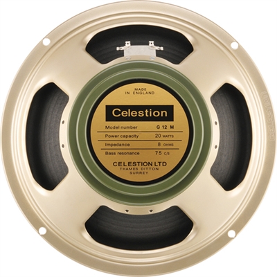 Celestion G12M Heritage.8 12" guitar speaker Clearance