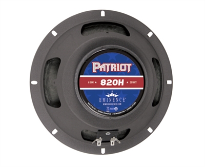 Eminence 820H 8" Patriot Guitar Speaker