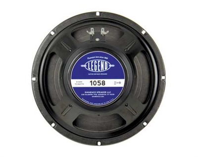 Eminence Legend 105.8 10" guitar speaker