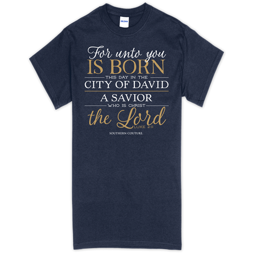 SC Soft For Unto You front print-Navy