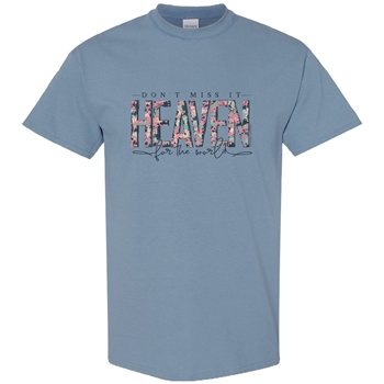 SC Soft Heaven-Don't Miss It front print-Stone Blue