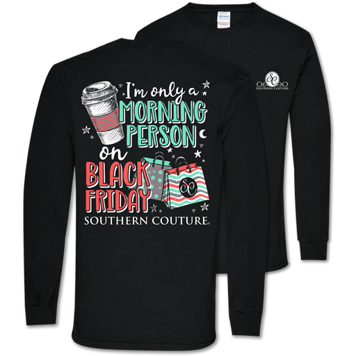 SC Classic Black Friday on Long Sleeve-Black