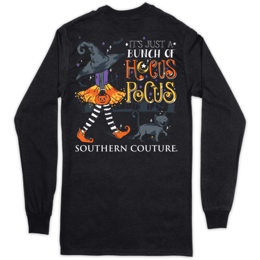 SC Classic Hocus Pocus on Long Sleeve-Black