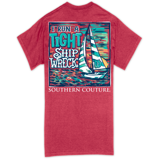 SC Classic Tight Ship Wreck-Heather Red