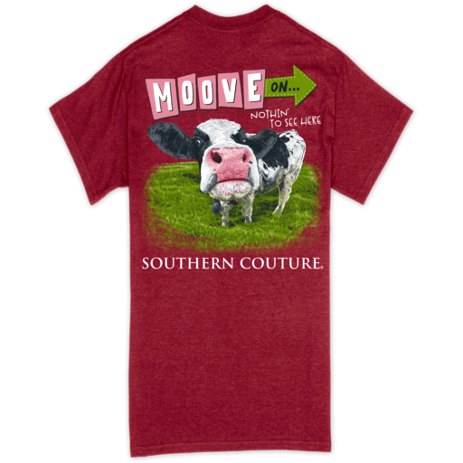 SC Classic Move on Cow-Antique Cherry Red