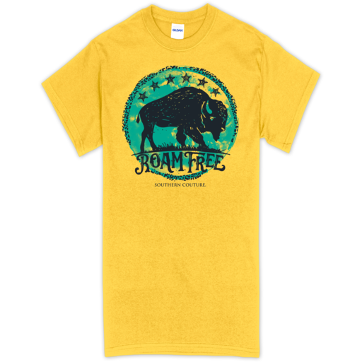 SC Soft Buffalo Roam front print-Daisy