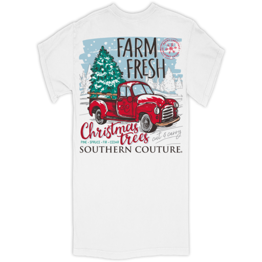 SC Comfort Farm Fresh Christmas Trees-White