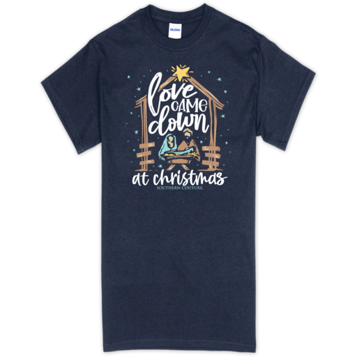 SC Soft Love Came Down front print-Navy