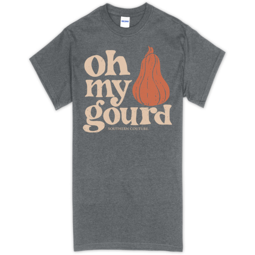 SC Soft Oh My Gourd front print-Graphite Heather