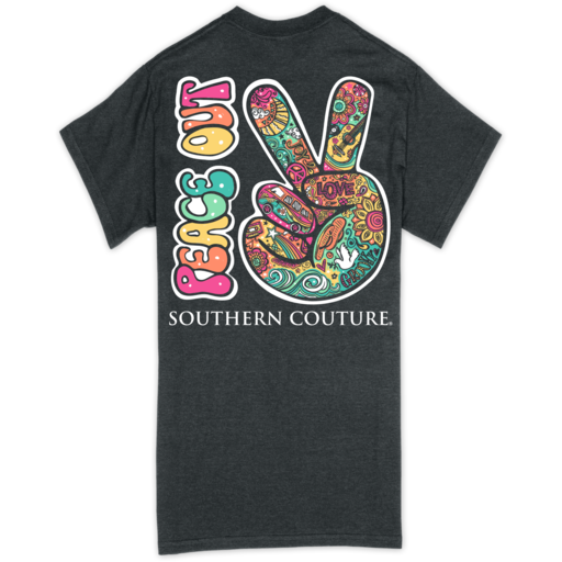 SC Classic Peace Out-Dark Heather