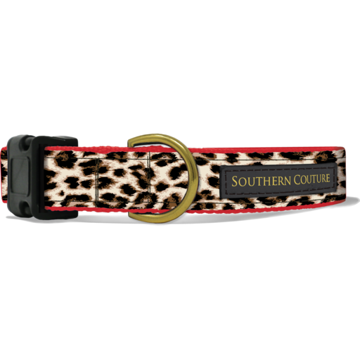 SC Dog Collar Solid Leopard