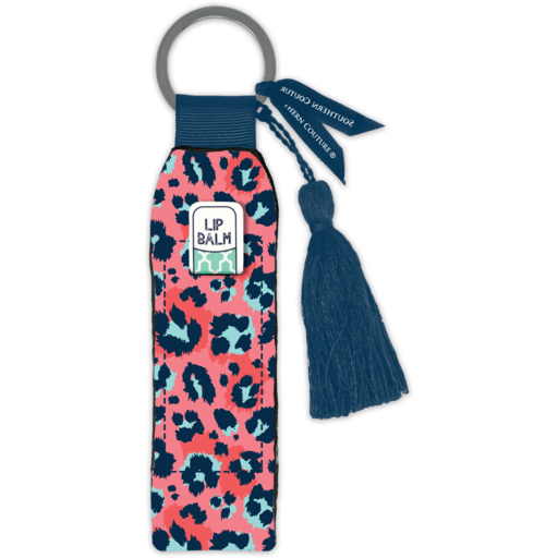 SC Coral Leopard Key Chain