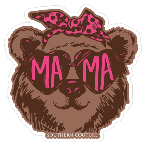 SC Mama Glasses Sticker - 24 pack