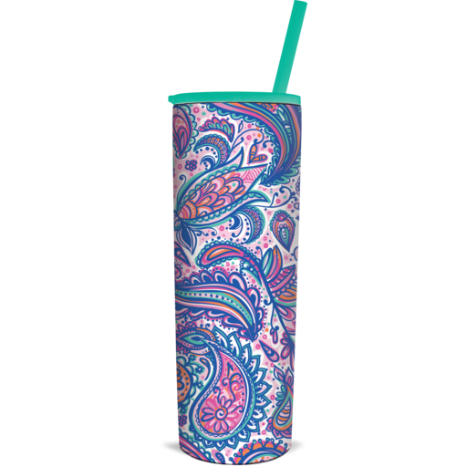 SC Tumbler-The Skinnee-Paisley