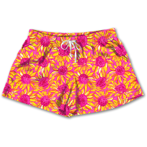 SC Lounge Shorts-Sunflowers