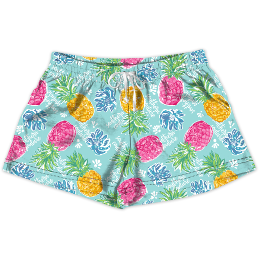 SC Lounge Shorts-Tropical Pineapple