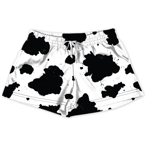 SC Lounge Shorts-Cow Print