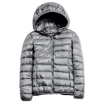 SC Packable Lightweight Puffer Jacket-Charcoal