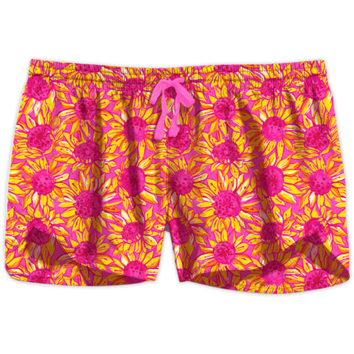 SC Southern Shorts-Sunflowers