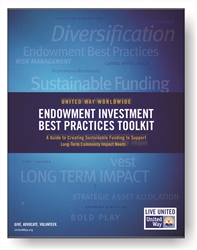 <span style="font-weight: bold;"><br><br>0296   United Way Worldwide Endowment Investment Best Practices Toolkit</span>  <br><ul>