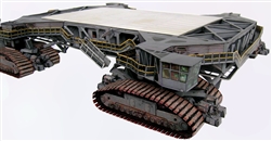 Crawler Transporter for Apollo Launch Umbilical Tower (LUT) Model Kit in 1:72 scale for Revell or any 72 Saturn V Model.  The unbuilt heavy paper model has won accolades globally since 2006 for accuracy and realism and is designed to bear all loads.