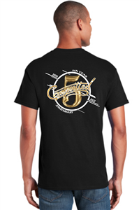Committed 5 Year gold T-shirt