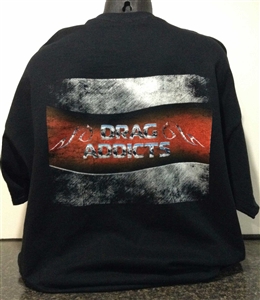 Drag Addicts Club Chrome T-Shirt