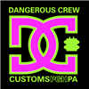 Dangerous Crew Customs Dickies Work Shirt