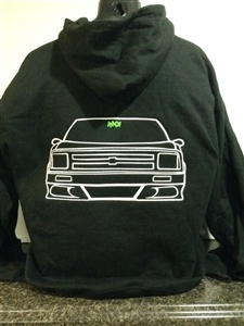 S-10 2nd Gen Embroidered Minitruck Hoodie