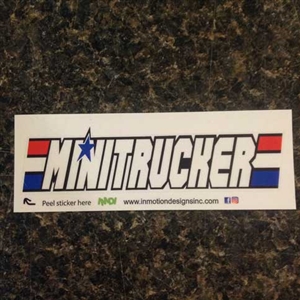 Minitrucker Pride Sticker