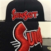 SunSet 3D Puff Embroidered Hat