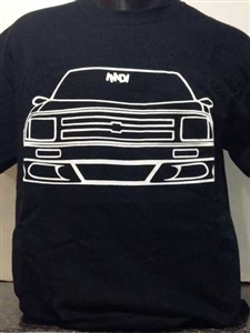 Slammed S-10 2nd Generation Mini truck T-Shirt