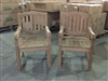 Manchester Teak Arm Chair - 2-packs