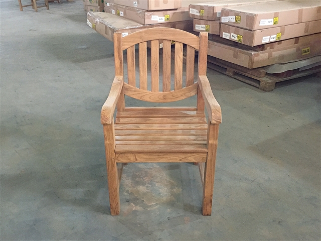 Manchester Teak Arm Chair Rustic - 2-packs