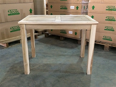 Tomo Teak Rect. Bistro Table 100x70cm