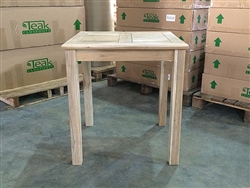 Tomo Teak Square Bistro Table 70cm/28"