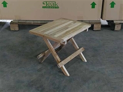 Teak Lounger Table - Tiki