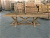 British Gardens FSC Recycled Teak Trestle Table No.1 - 94"x41"