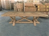 British Gardens FSC Recycled Teak Trestle Table 260x110cm