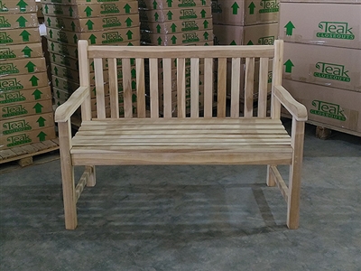 120cm/48" Jepara Teak Bench