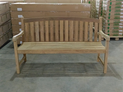 150cm/60" St. Croix Teak Bench